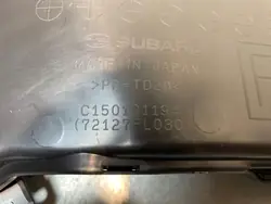 Conduit d'aération OEM C15010120 pour Subaru XV 2019
