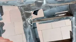 Guía de parachoques delantero derecho Mercedes E-Class W212 2013-2016