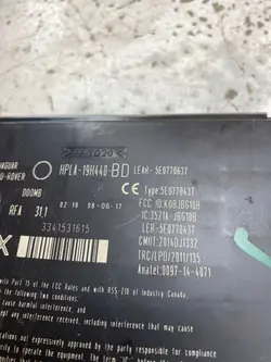 Land Rover Range Rover Velar käynnistysjärjestelmämoduuli OEM 3521AJBG10B