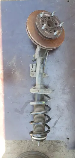 Komplett höger McPherson-dämpare Ford Transit MK8