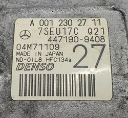 Compresseur de Climatisation Mercedes W163 4.0 CDI A0012302711