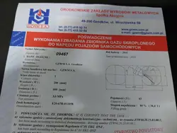 Botija GPL 43L 2028R com Válvula