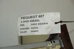 Radio 96431808GV Peugeot 607 OEM PEUGEOT604RADIO
