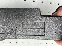 Absorbeur de pare-chocs avant Opel Combo E OEM 9616768080