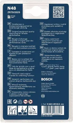 Bougie d'allumage Bosch 0 242 135 812