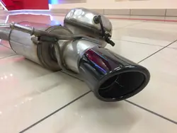 Sistema de escape ativo Audi A4 8K Duplo silenciador OEM 8K0941219