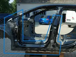 BMW U06 Pro847063 Vänster Tröskel Begagnad