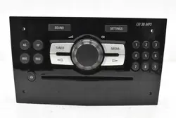 OEM 13407100 Radio CD30 CD RDS para Opel Corsa D