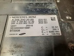 Bateria Híbrida Mercedes C-Class W205 C350e OEM A2053402000