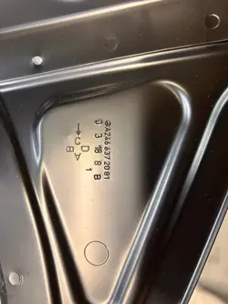 OEM A2466372081 Rechte Hintere Kotflügel für Mercedes B-Klasse