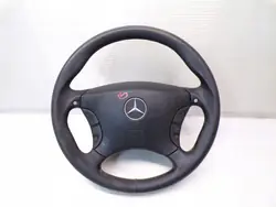 Volante + Airbag OEM Mercedes W220 W215 CL AMG Couro