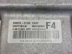 ENSEMBLE DE DÉMARRAGE CHEVROLET EPICA II 2.0 24V 96418364