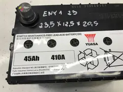 Batería Honda OE 55B24L 45Ah 410A Usada