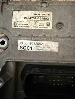 Unité de contrôle de boîte OEM 2424754 pour MAN TGX/TGS