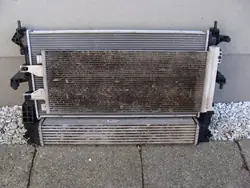 Vattenkylare Intercooler Fläktar Boxer Jumper III 2.0