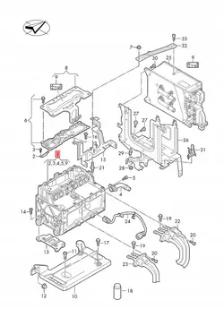 Módulo de potência Volkswagen OE 3G0907070H