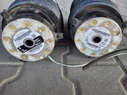 Mola de ar traseira esquerda A2053200125 Mercedes E 220 D