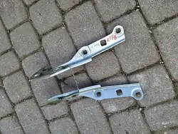 Juego de bisagras de capó plateado Z176 Opel Astra K 39032149