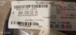 Mercedes Keilriemen OEM A0049933396 - Original Gebraucht