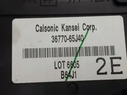 Module confort OEM 3677065J40 pour Suzuki Grand Vitara II