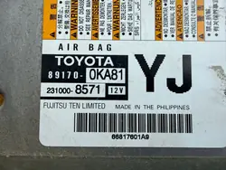 Toyota Airbag-anturi OEM 89170-0K851 Hilux VIII:lle