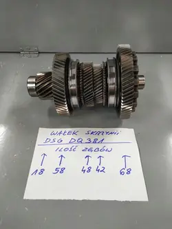 DQ381 Antriebswelle Zahnrad OEM 0GC311215/0GC311250