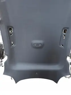 Conjunto revestimento pilar para-sol Volvo V40 II OEM - Preto