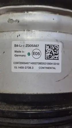 A2973208700 Amortisseur pneumatique avant Mercedes EQE/EQS