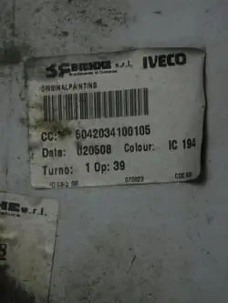 OEM 5042034100105 Eckleiste für Iveco Stralis