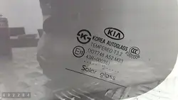 Kia Rio dörrglas OEM e1143r000381 - Begagnad