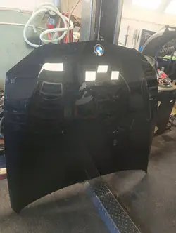 BMW E93 E92 Lift Motorhuv 475 Svart Safir OEM