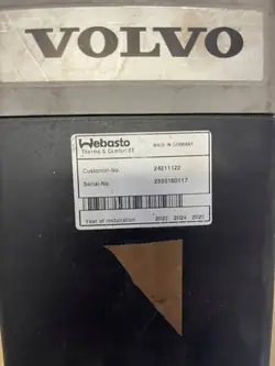 Webasto Volvo FH4 FH5 24211122 Airtronic 2000