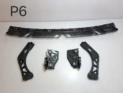 Volkswagen Tiguan II 2016 Deslizadores de para-choque traseiro 5NA807863