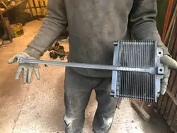 Jeep Grand Cherokee WJ 2.7 CRD - Radiador de óleo OEM 52079948AB