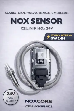 Sensor NOX NOXCORE Mercedes EURO6 24V OEM A0101539528
