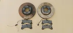 Bromsskivor + Belägg Framaxel L+R OEM SDF2547