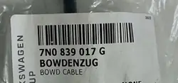 Cabo da porta esquerda OEM 7N0839017G para VW Sharan