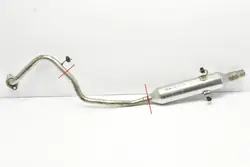 Mittrör OEM 3K006 17410K0100 för Toyota Yaris IV 1.5H
