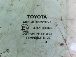 Vidro Porta Traseira Esquerda Toyota OEM - Auris II 2012-2018