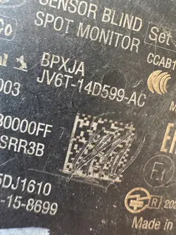 Sensor de ángulo muerto Ford Kuga JV6T-14D599-AC Módulo