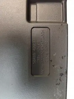Kofferraumteppich Toyota RAV4 IV OEM 5841042050 (2013-2016)