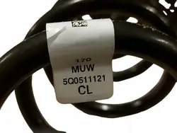 2x Mola suspensão traseira OEM 5Q0511121CL Audi Q2