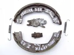 Conjunto de travões traseiro esquerdo Land Rover Freelander II 06-14 OEM