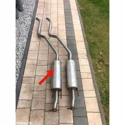 Tuyau d'échappement OEM 90215652 pour Opel Astra F