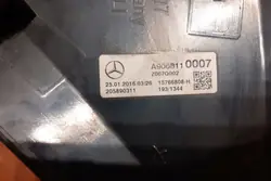 Vänster spegelhus MERCEDES-BENZ