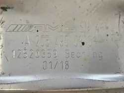 Silencieux Échappement OEM A2054900901 Mercedes Gauche Droit