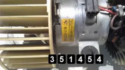 BMW Värmefläkt OEM AM-351454 - Begagnad