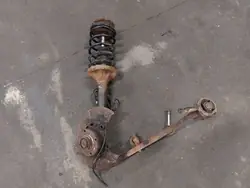 Amortisseur avant gauche + bras de contrôle BMW E30