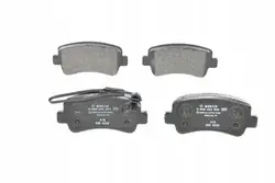 Pastilhas de travão traseiras Bosch OEM 0986494500 - Usadas