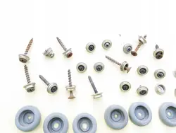 Vis de fixation rideau OEM 7038627771 VW T4 gris